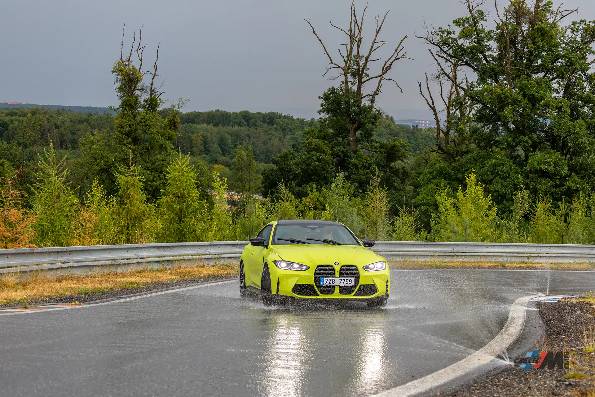 BMW M4, polygon, drift